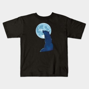 Starry Wolf Kids T-Shirt